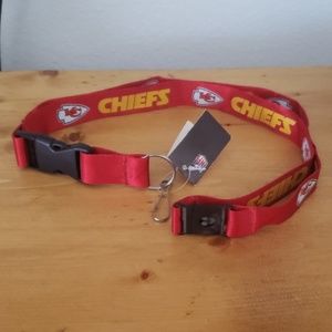 New Kansas city chiefs lanyard